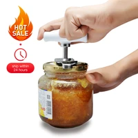 manual stainless steel easy can jar opener adjustable 1 4 inches cap lid openers tool kitchen gadgets wine bottle opener
