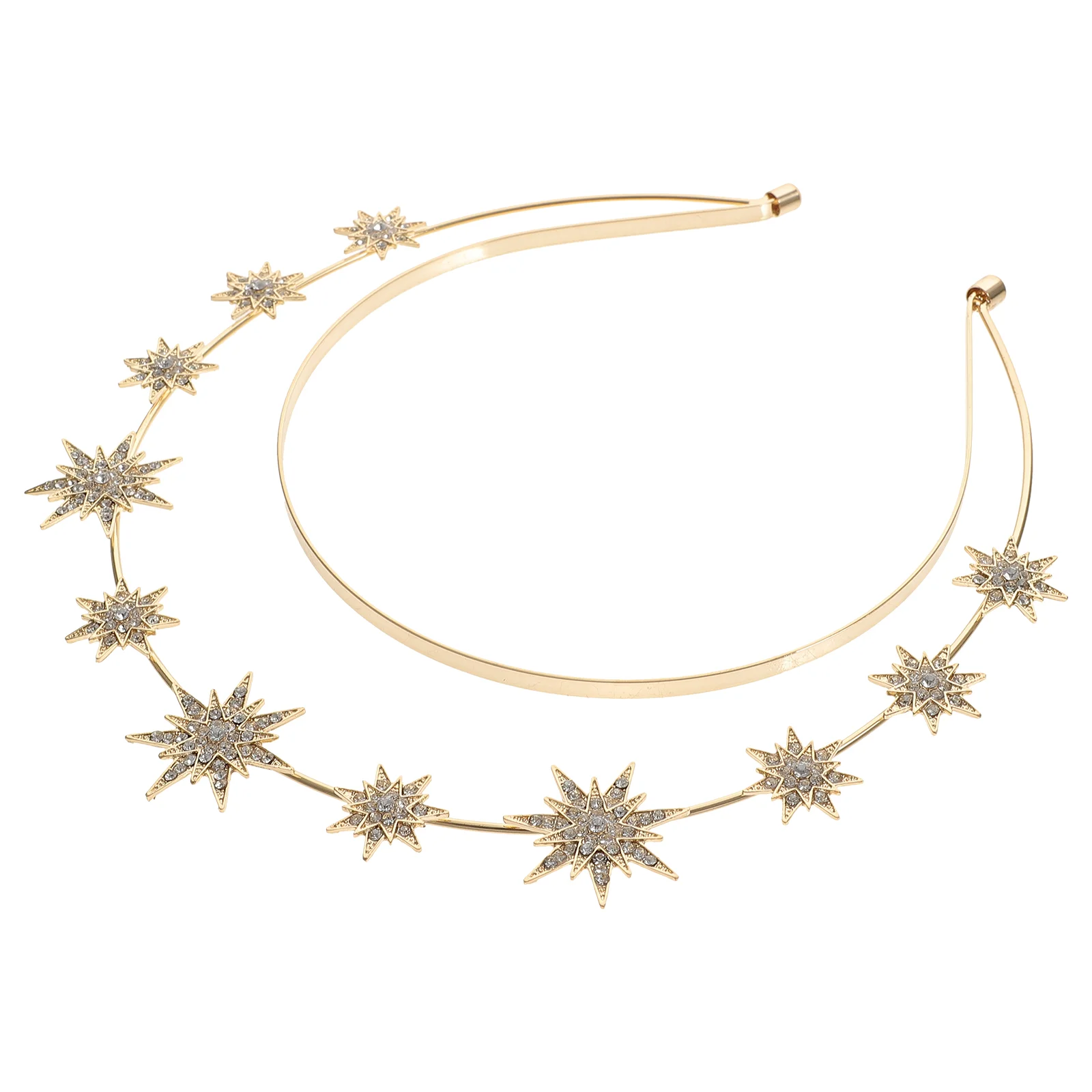 

Props Glitter Headband Party Hair Decor Prom Hoops Metal Girl Woman Ornament Women Headdress Bridal