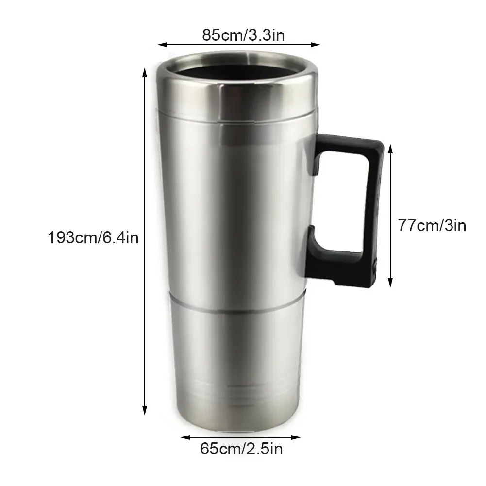 Автомобильная Термокружка Из Нержавеющей Стали 12 В/24 В