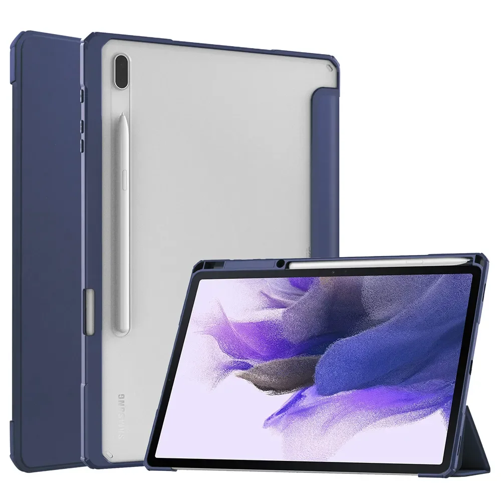 Фото Прозрачный чехол для планшета Samsung Tab A9 Plus S9FE S10 FE 10,9 дюйма S8 S7 11 дюймов S7 S8 S9 S10 Plus 12,4 дюйма S6 Lite A8 X200 №3