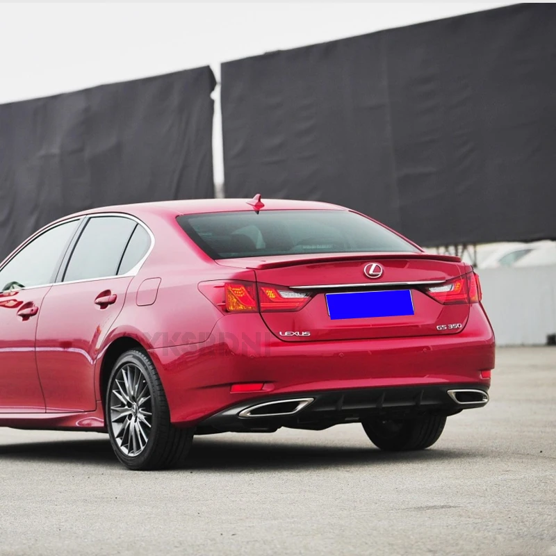 Для LEXUS GS 2011 2012 2013 2014 2015 Материал ABS Праймер Цвет автомобиля Хвостовое крыло