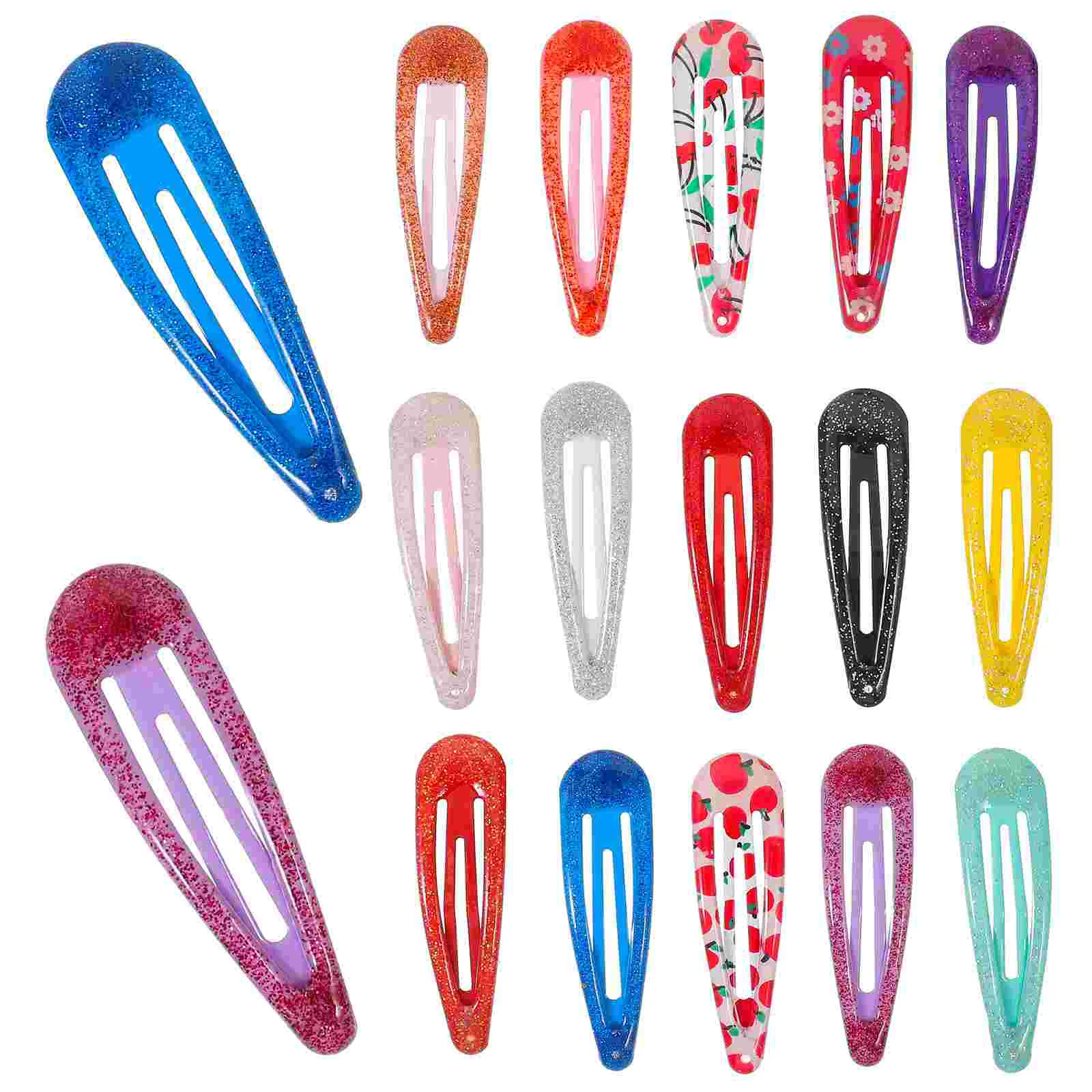 

30pcs Girls Hair Clips Girls Hairpins Snap Hair Clips Women Hair Accessories