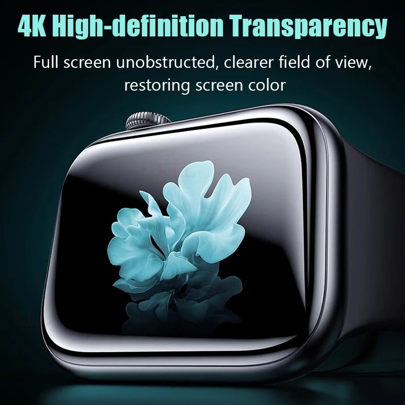 С установкой одним нажатием антишпионская керамическая мягкая пленка для Apple Watch