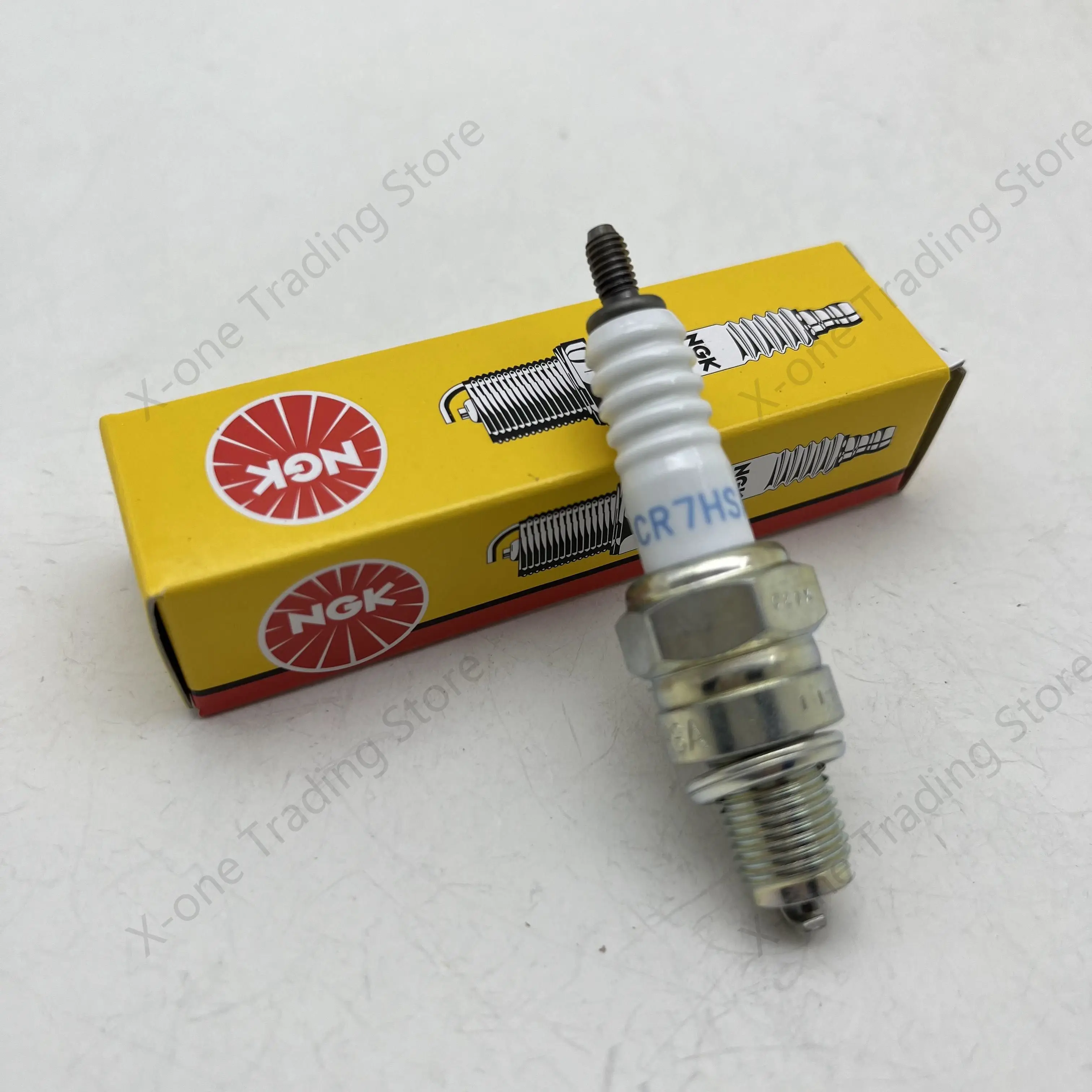 1 шт. оригинальная Свеча зажигания для мотоцикла CR7HSA #4549 для CBT125 Haomai GY6 Ghost Fire Fuxi Qiaoge