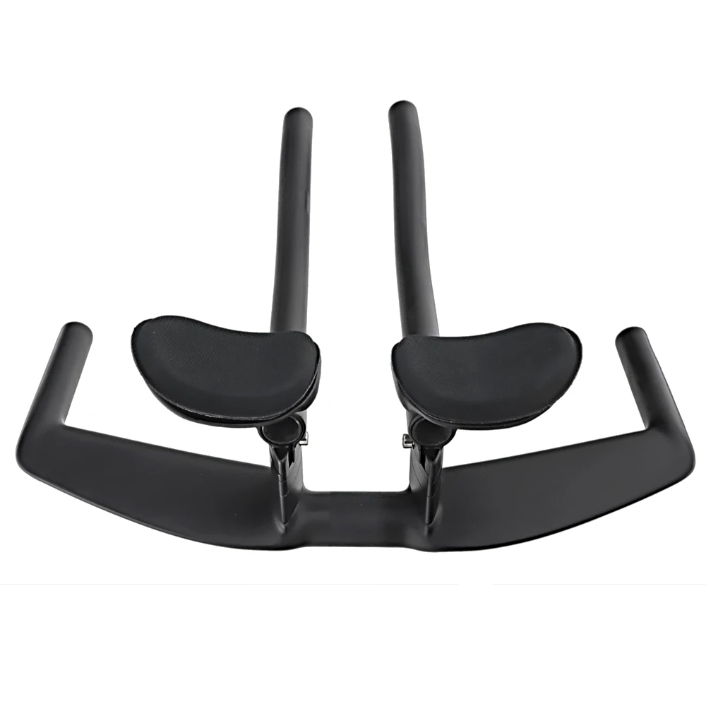 

Integrated Carbon Handlebar Road Bike Racing TT Time Triathlon Aero Bar 31.8mm TT Carbon Bar Arm Rest Handlebars 400/420/440mm