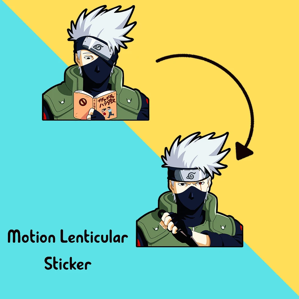 

Kakashi Motion Sticker Waterproof Decals for Cars,Laptop, Refrigerator, Etc
