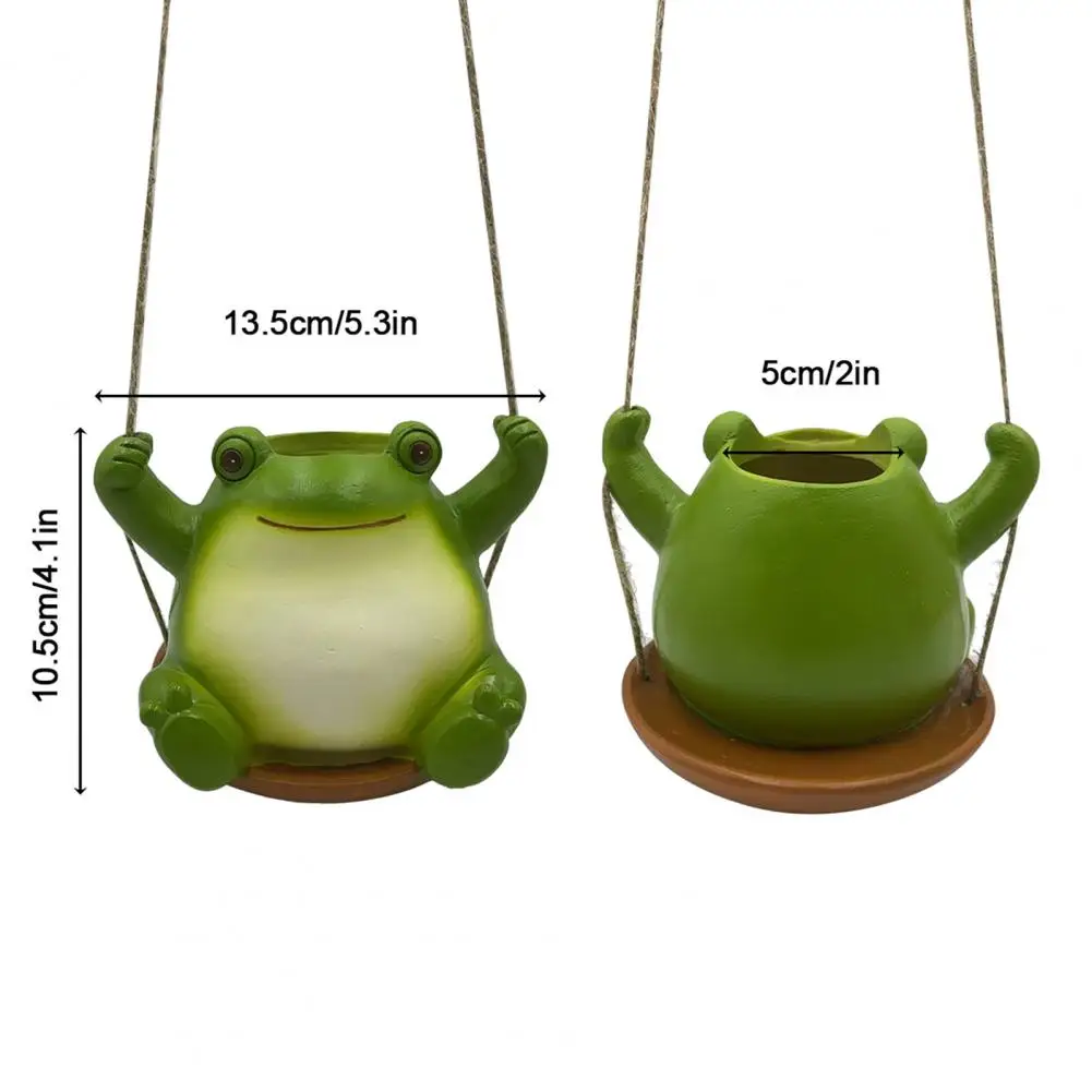 Горшок для горшка с улыбающееся лицо фигурка из смолы овощ трава цветочный