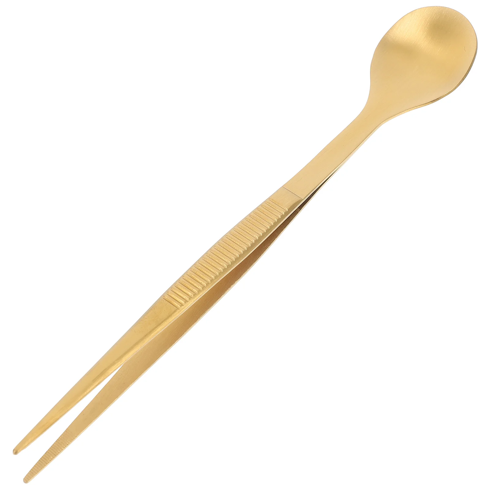 Ложка для тестирования вкуса из нержавеющей стали щипцы салата металлические