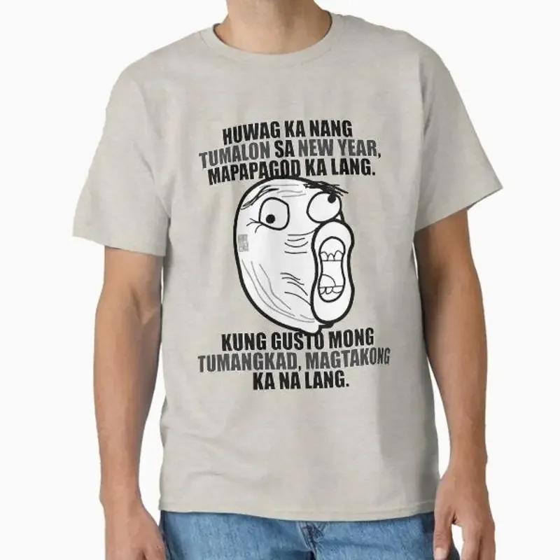 Фото Футболка FUNNY PINOY HUGOT MEME JUMPING TALLER HEELS N, сделано в США, размеры AUS S-2XL №1