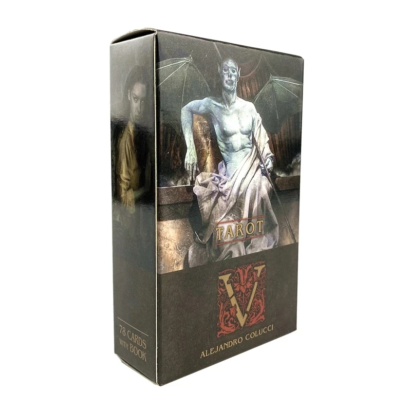 

New Tarot V Tarot Card Deck Full Color Oracle Board Game for Adult English PDF Guidebook For Child Adult Gift