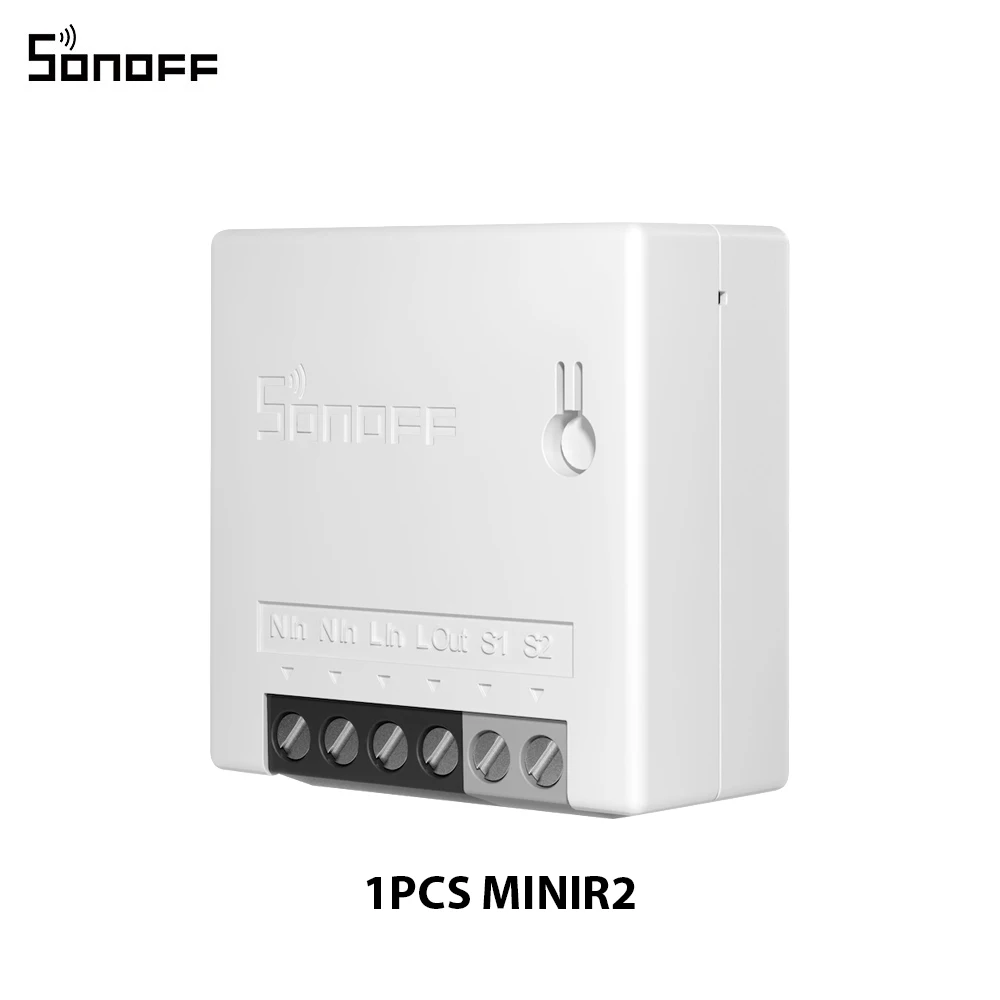 

SONOFF MINIR2 WiFi умный переключатель