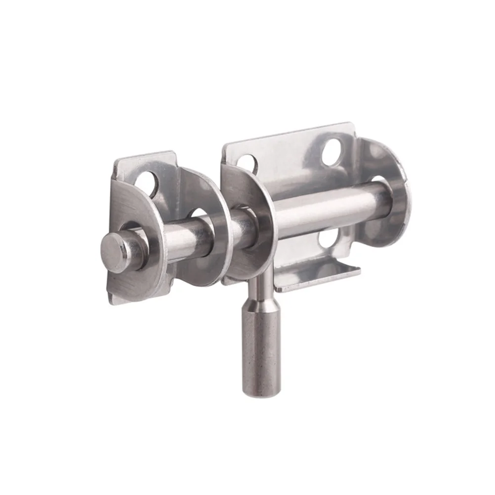 

Door Lock Sliding Slide Steel Bolt Stainless Barrel Entry Security Patio Surface Bolts Locks Cabinet Proof Safety Latch Buckle