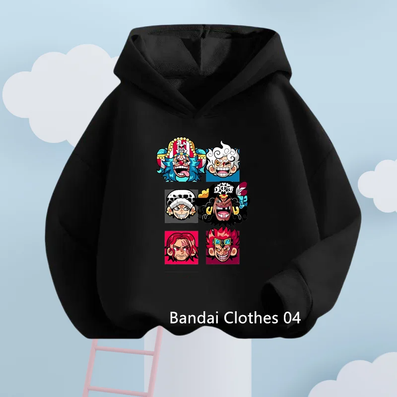 New Kids Sweatshirts Hot One Piece Jersey Boys Chopper Hoodie Girls Fall Winter Warm Sweater Children's Sportswear Ages 3-14