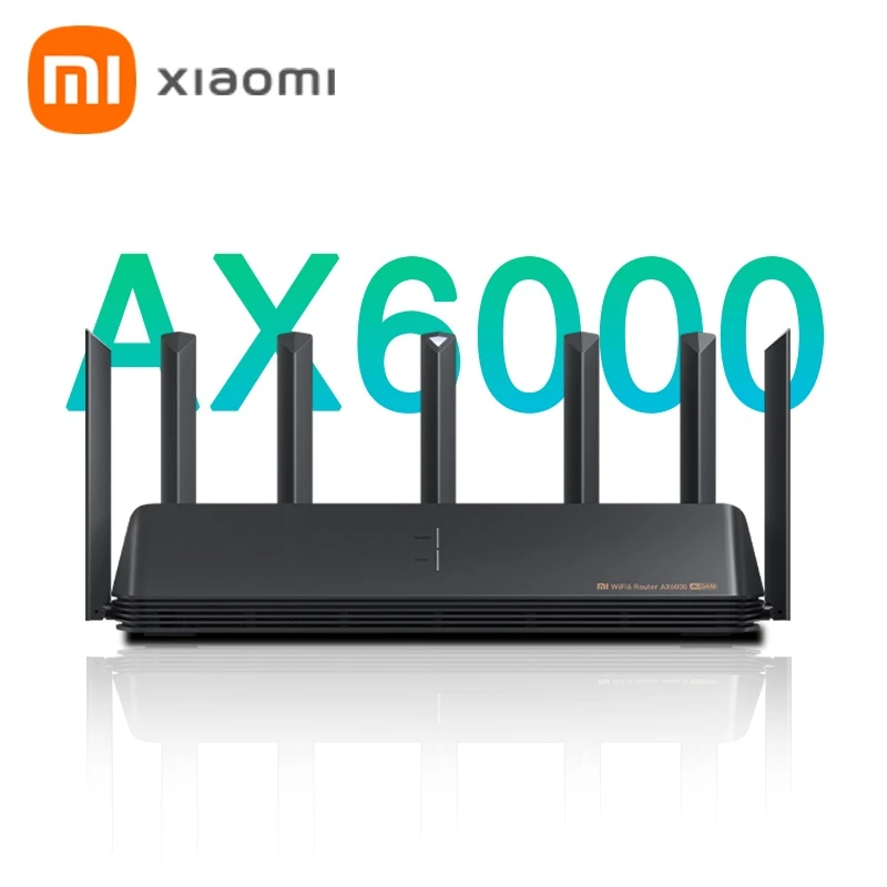 

Беспроводной маршрутизатор XIAOMI AIoT AX6000 сетчатый WiFi6 VPN двухчастотный 512 Мб полный гигабитный ретранслятор усилитель сигнала PPPoE