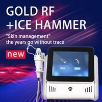 rf fractional microneedling machine with cold hammer microneedle rf face lifting stretch marks remover anti aging beauty device