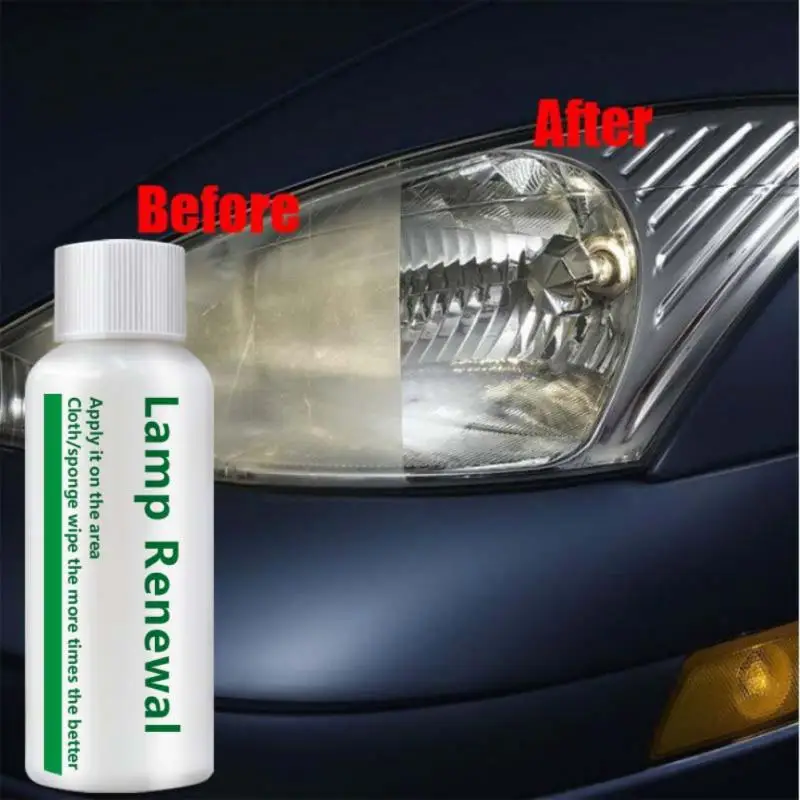 

20/50ml Car Headlight Restoration Polishing Coat Lamp Retreading Agent Lamp Renovation Car Maintenance Liquid