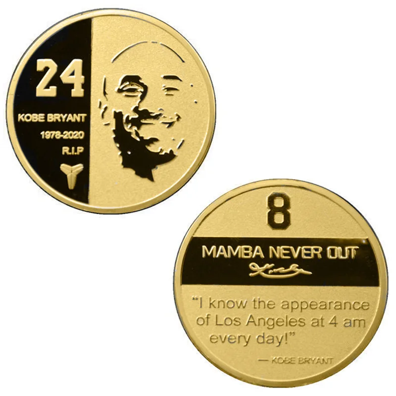 

Золотая монета Коби Брайанта