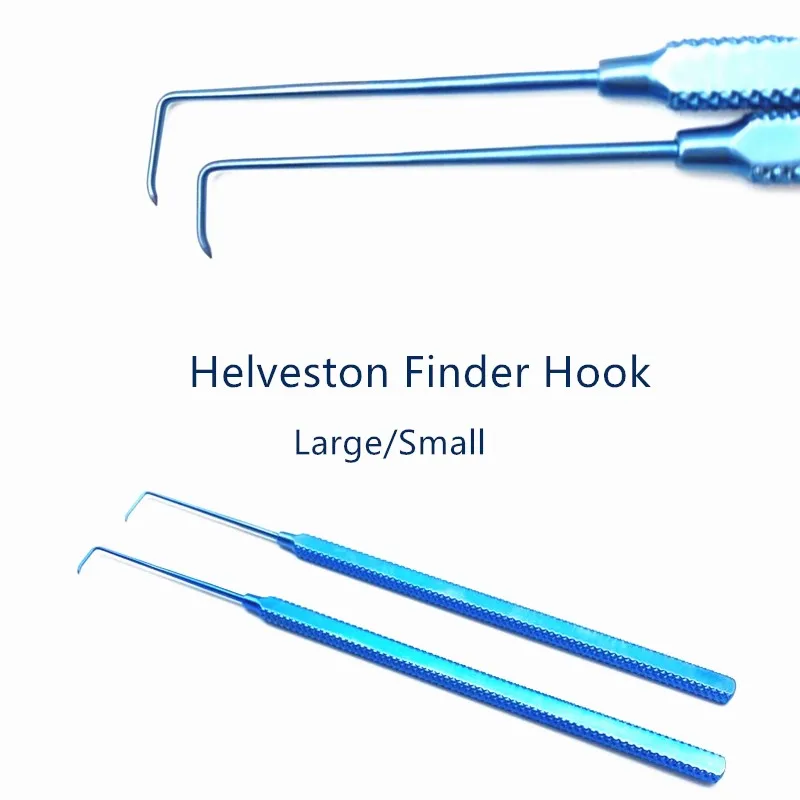 

Ophthalmic hook Helveston Finder Hook Titanium ophthalmic surgery hook eye instrument