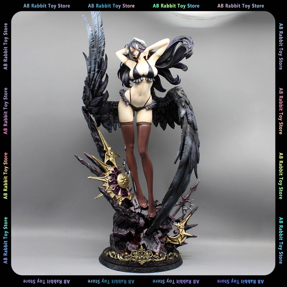 

Overlord Anime Figure Albedo Sexy Bikini Figures Albedo Figurine 56.5cm Extra Large PVC Statue Model Doll Collectible Toys Gifts