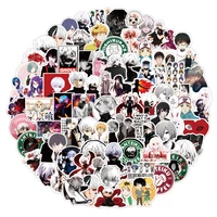 3050100pcs tokyo ghoul japanese anime graffiti waterproof notebook scooter suitcase car animation sticker wholesale