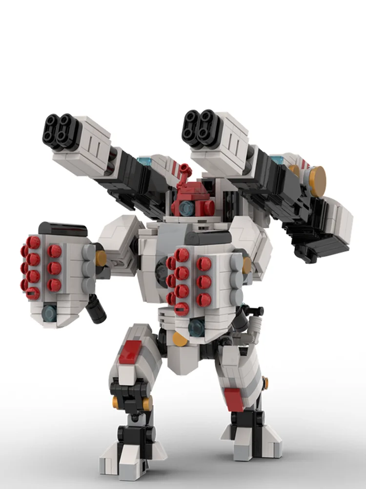 Новый набор из 724 деталей: популярная серия Mecha, персонаж Xv88, конструктор Broadside Bricks, креативные идеи для сборки, игрушки, подарки на день рождения и Рождество (art.: 3920dca57be1a) - 3920dca57be1a