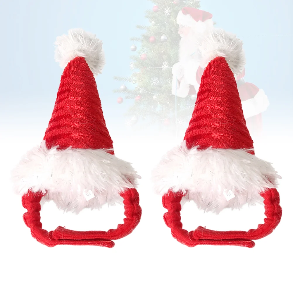 

Hat Cat Christmas Santa Pet Costume Dog Cats Costumes Guinea Halloween Hats Elf Clothes Hamster Cap Party Accessory Outfits
