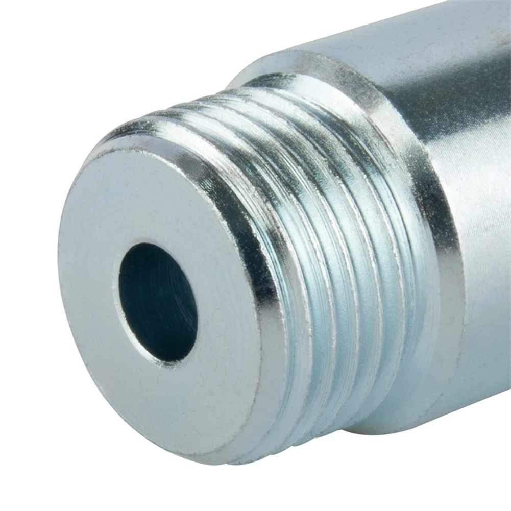 

1 Pair M18x1.5 O2 Oxygen Sensor Extender Restrictor Spacer Mild Steel Nickel Plated Oxygen Sensor Connector Extension