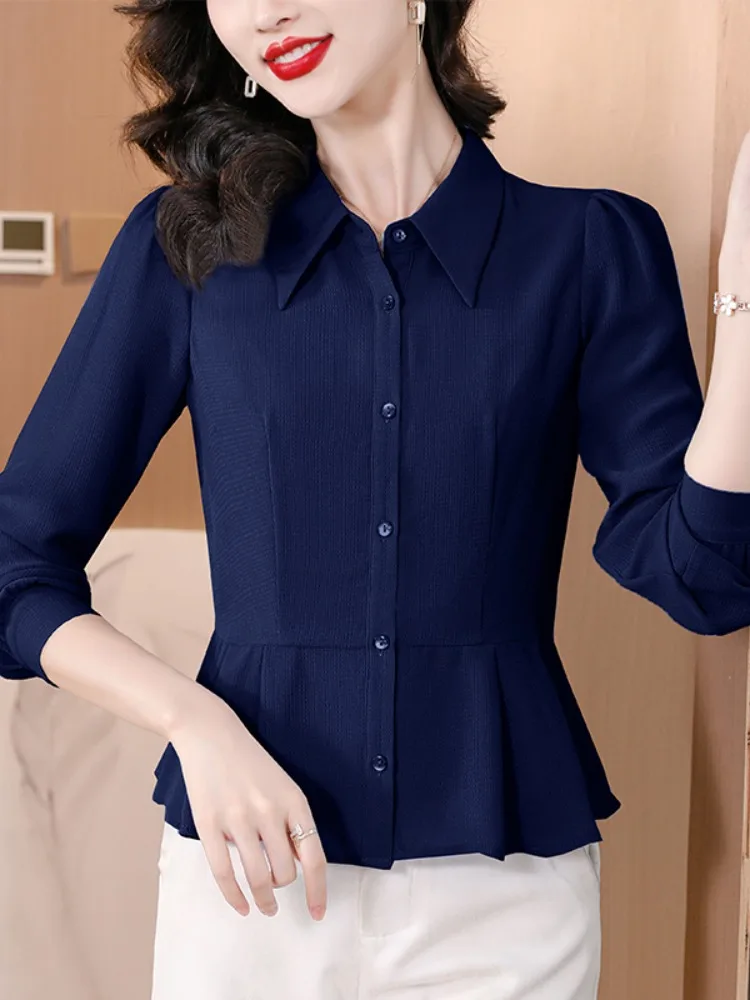 Уникальная шикарная короткая рубашка с небольшим верхом облегающая талию