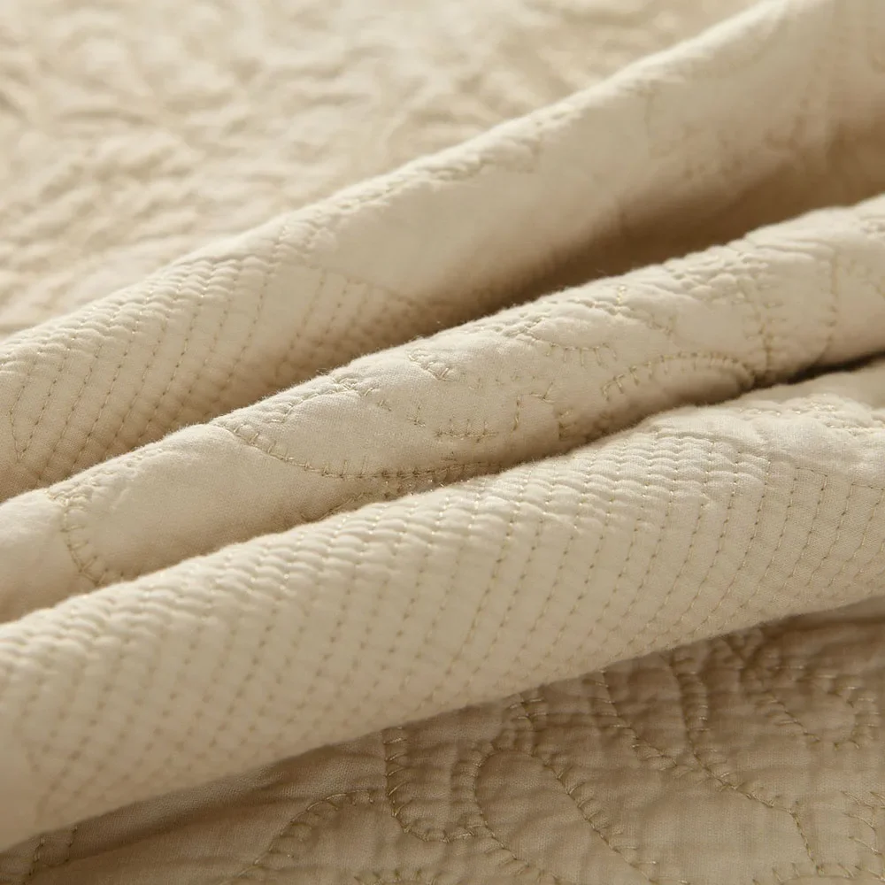 3 шт. хлопковое покрывало для кровати роскошное дамасское двойные покрывала и