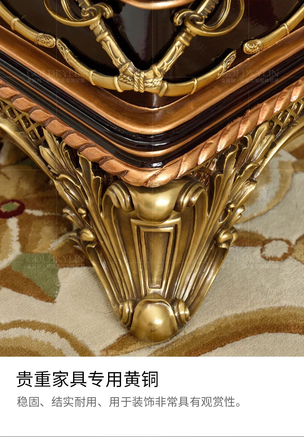 ~Индивидуальный британский классический диван для гостиной виллы натуральная