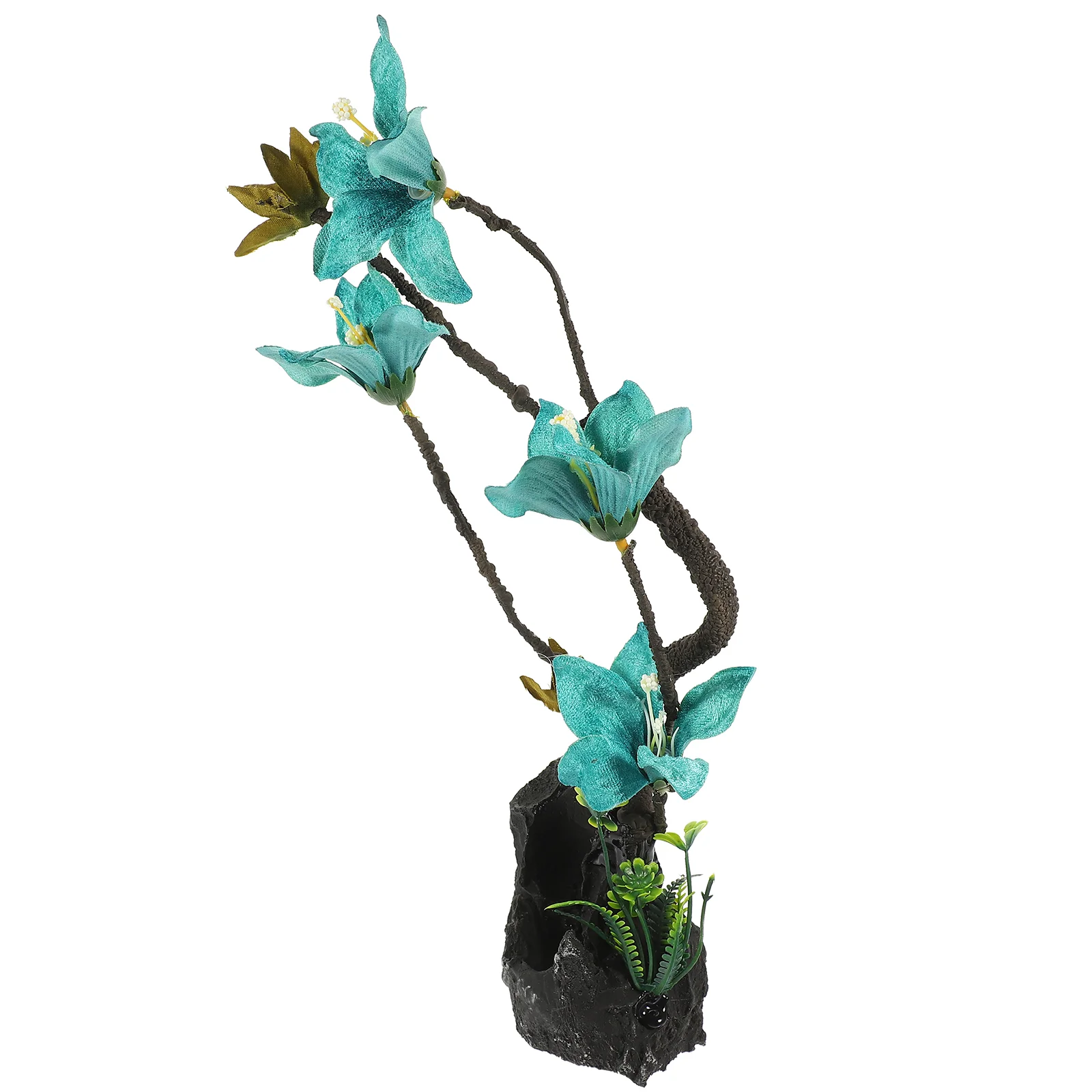 

Sashimi Dish Decoration Fish Tank Decor Food Leaves Decor Decorate Sushi Plate Flower Decoration Plastic Aquarium Flower Decor