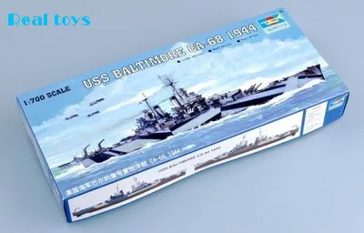 

Trumpeter 05725 1/700 USS Baltinore CA-68 1944, набор моделей