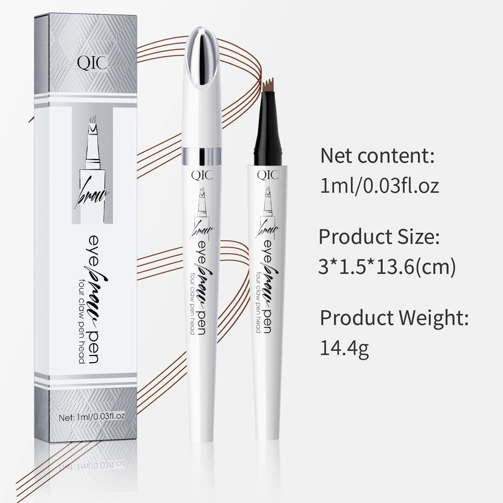 4-точечный карандаш для бровей Maquillajes Para Mujer водостойкая жидкая ручка стойкий