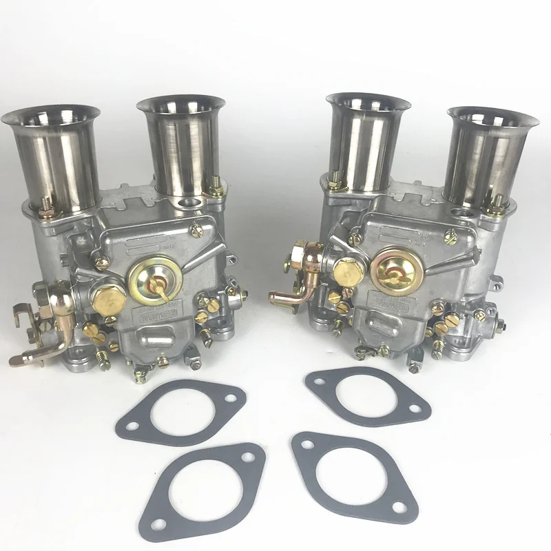 

SherryBerg (2x) 45 Dcoe 152 Twin Carburetor With Air Horns for Toyota 22R 1981-1984 Pickup Weber Solex dellorto CARBY