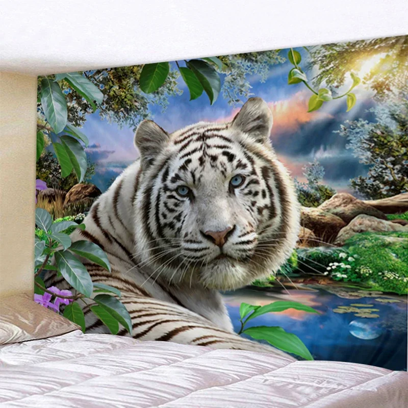 

Гобелен с изображением тигра XIANYUNHE