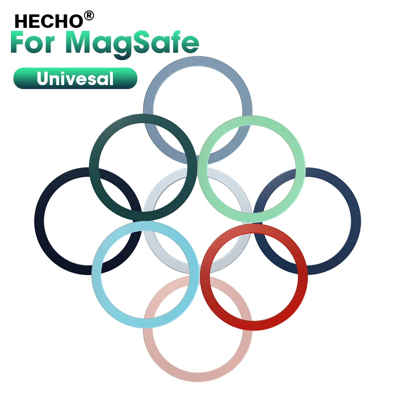 

Magnetic Metal Plate for Magsafe Charger Phone Car Holder Ring Sticker for iPhone 13 12 Pro X XR 11 Wireless Charge Round Sheet