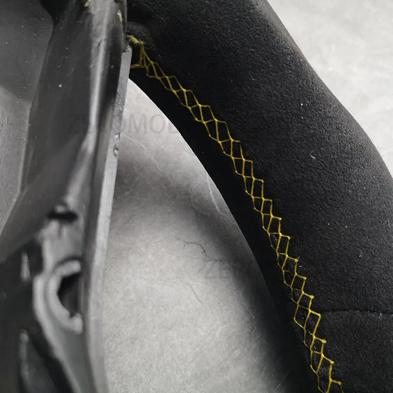 Рулевое колесо Pilot из гладкой кожи под заказ для Tesla Model S X 2014-2022