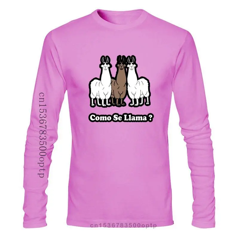 Мужская одежда как Se лама забавная испанская футболка с надписью What's Your Name