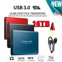ssd hard drive high speed mobile solid state drive 2tb 16tb large capacity computer portable type c for laptops storage device