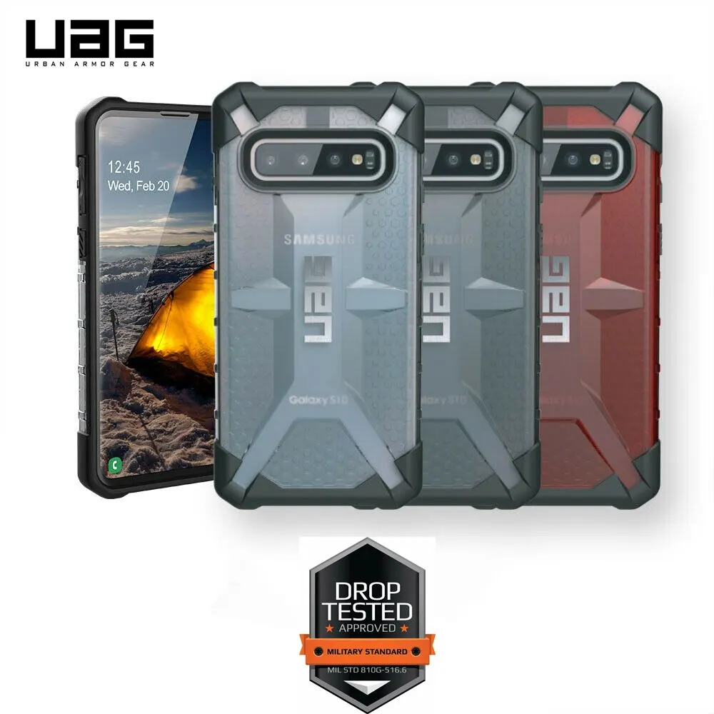 

Urban Armor Gear UAG Plasma Military Spec Case Rugged Cover For Samsung Galaxy S10 5G S20 S20 PLUS S20 Ultra