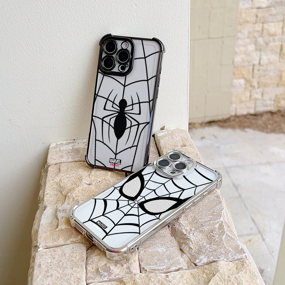 M-MarvelS S-Spider-ManS LOGO Phone Case For OPPO Realme C55 C53 C35 C33 C31 C11 C20 C15 9 V25 Pro Plus 4G 5G Clear Armor Cover