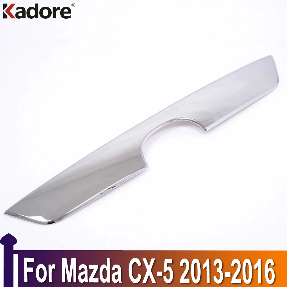 

Автомобильные аксессуары для Mazda CX-5 CX5 2013 2014 2015 2016 хромированная накладка на заднюю крышку багажника