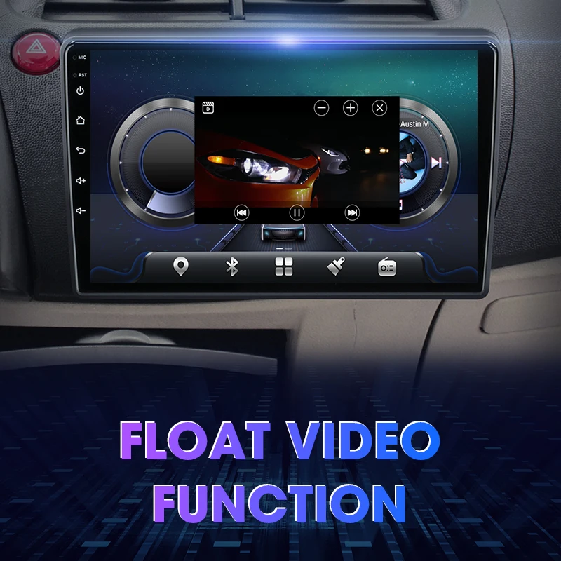 vtopek 9 4g carplay dsp 2din android 10 0 car radio multimidia video player navigation gps for honda civic hatchback 2006 2011 free global shipping