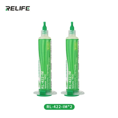RELIFE RL-422-IM Бессвинцовая бегелогенная паяльная паста Специальный флюс для обслуживания паяльных инструментов Безопасность Защита окружающей среды