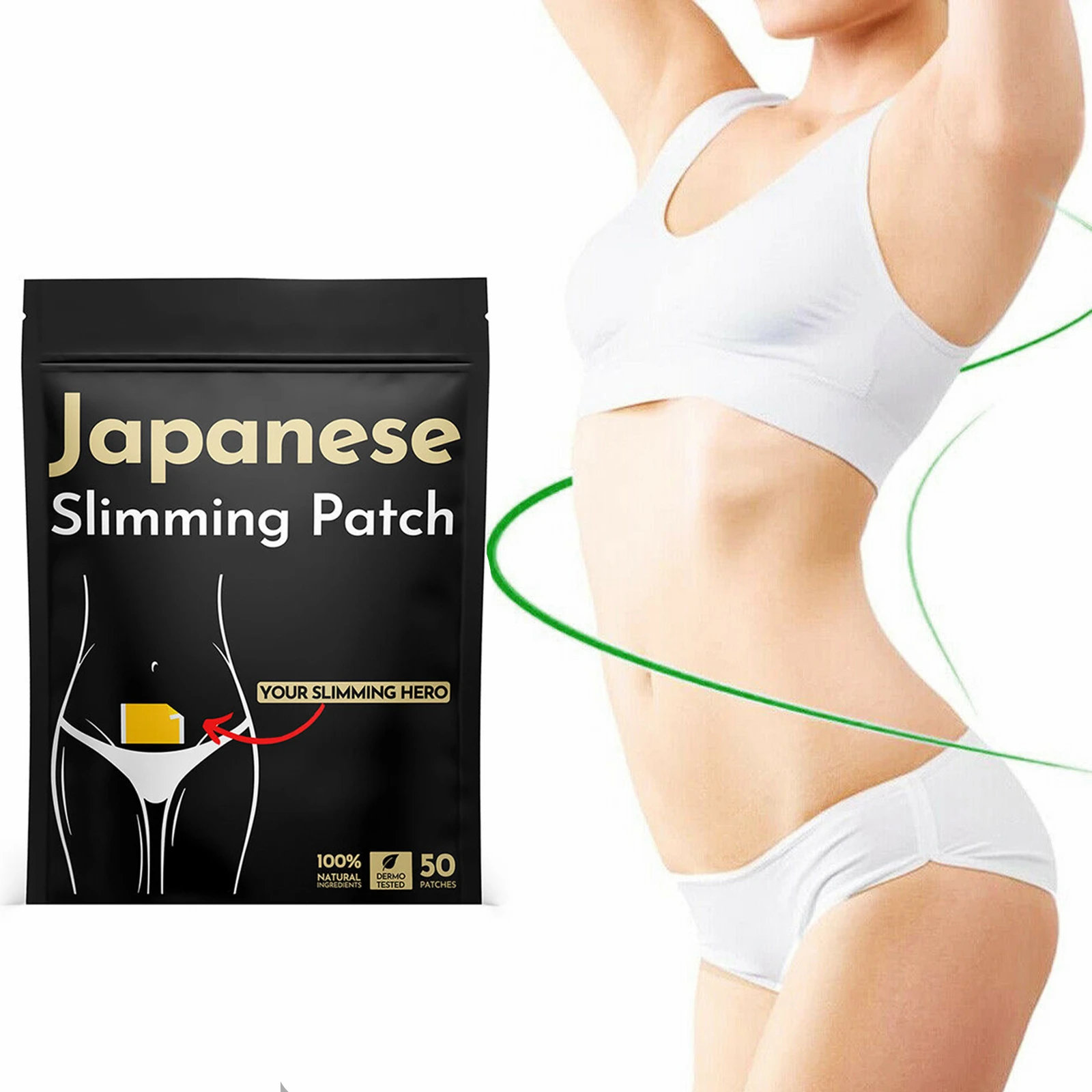 

Slim Patch Slimming Products Lazy Slimming Stickers Lifting Firming Belly Navel Stickers Paster Waist Fat Burner Weight Loss