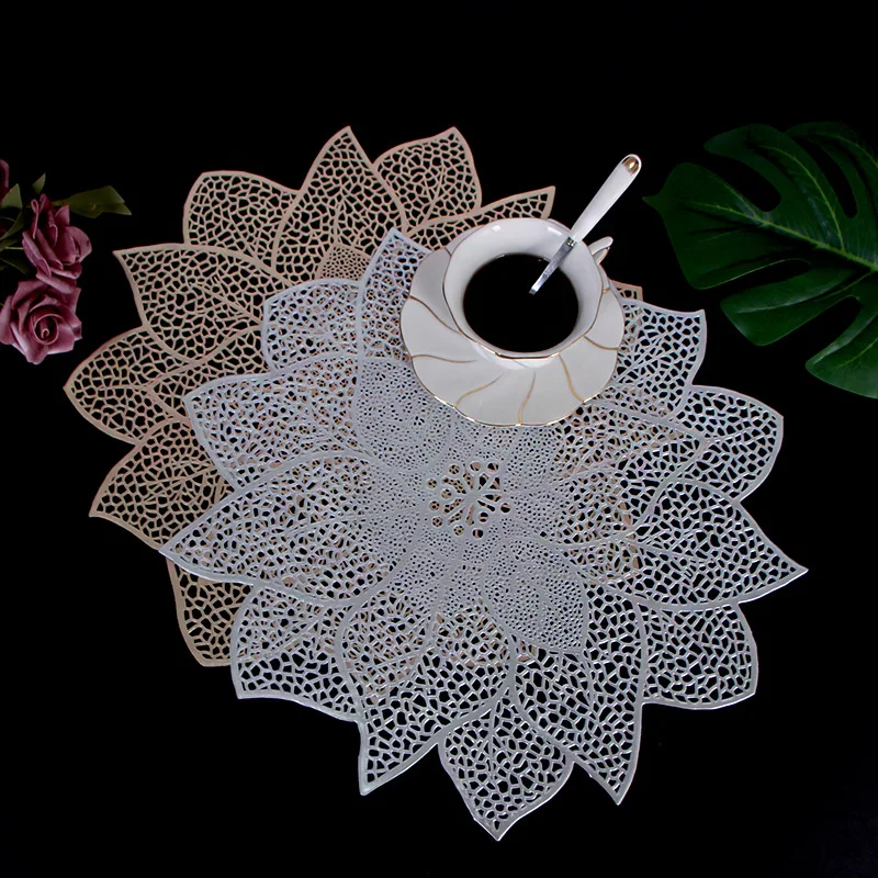 17AHSM 2022 популярный декоративный коврик для журнального столика Waterlotus полые