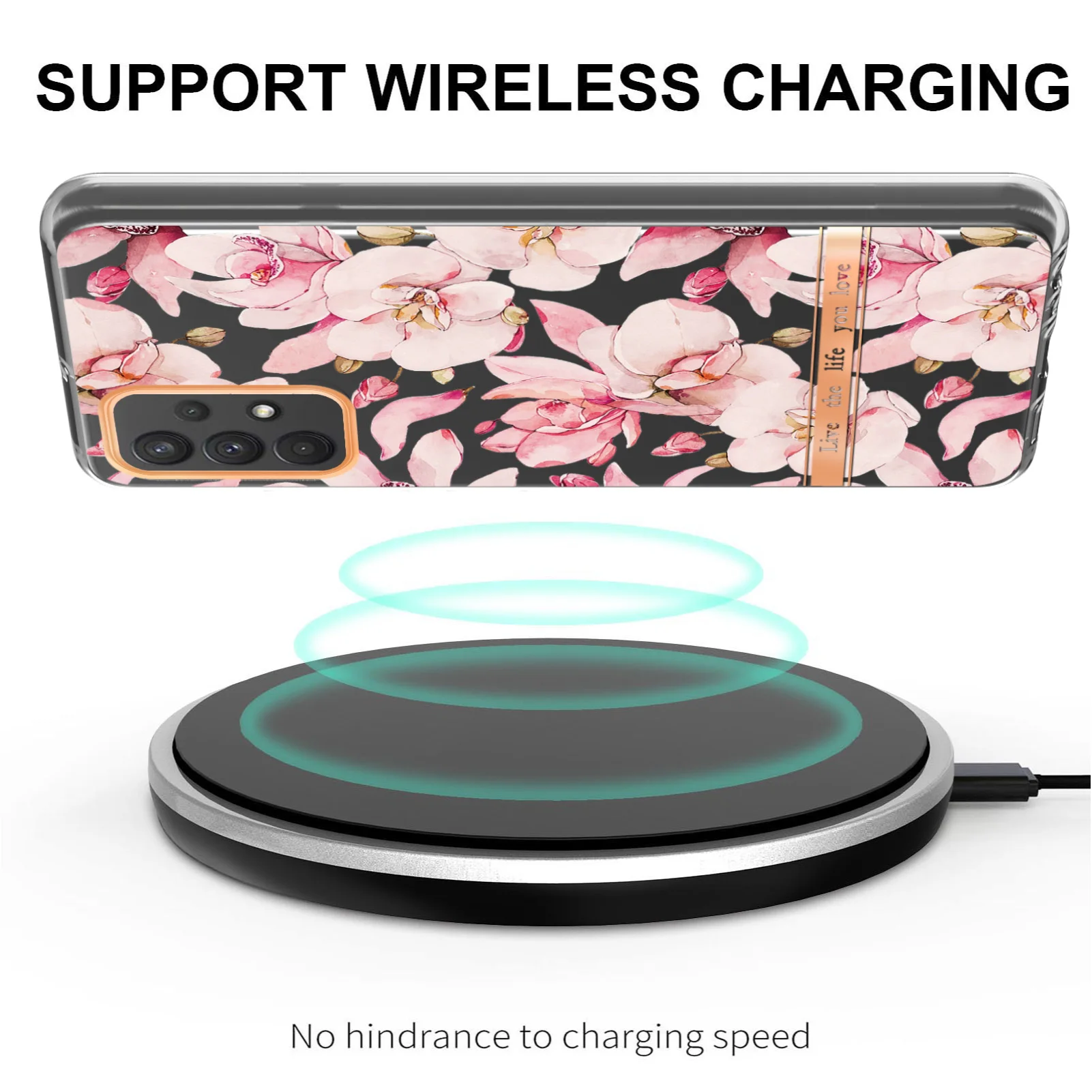 Чехлы из искусственной кожи для Samsung A21S Aksesuar цветы бампер телефона Galaxy para A217F A32 M32