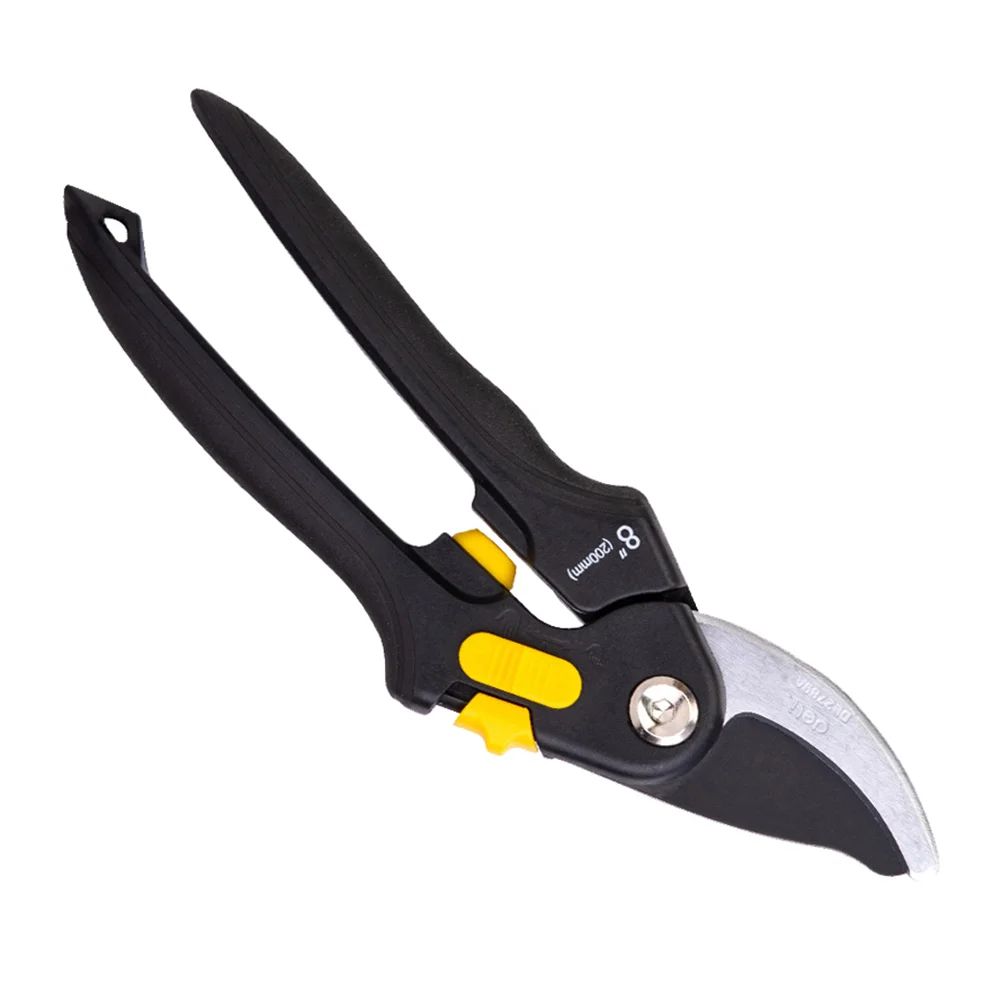 

1pc Practical Gardening Pruning Shears Fruit Tree Branch Scissors Gardening Tool (Black)