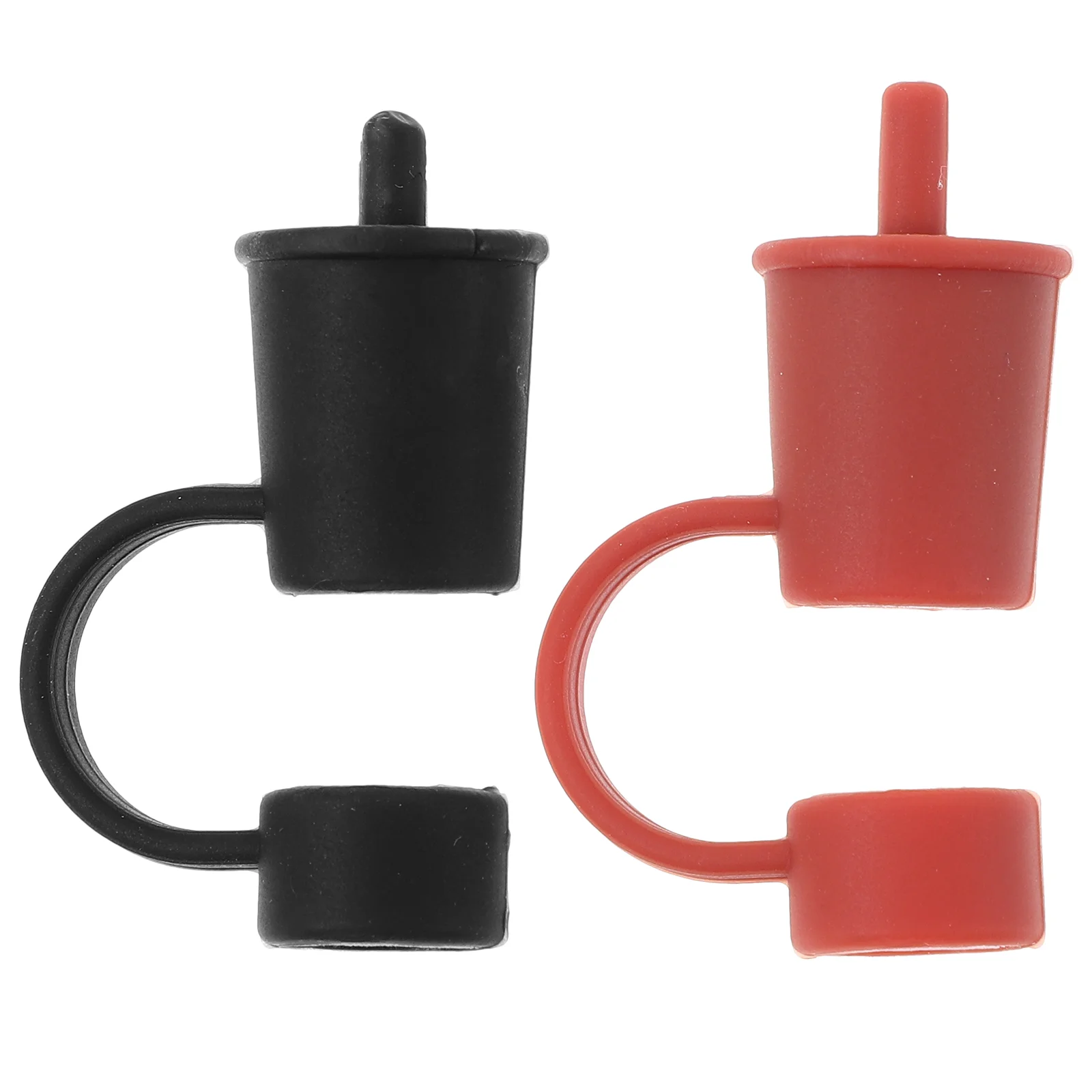 

Straw End Plugs Caps Reusable Straws Drinking Silicone Tip Covers Toppers Tips Decor Supplies