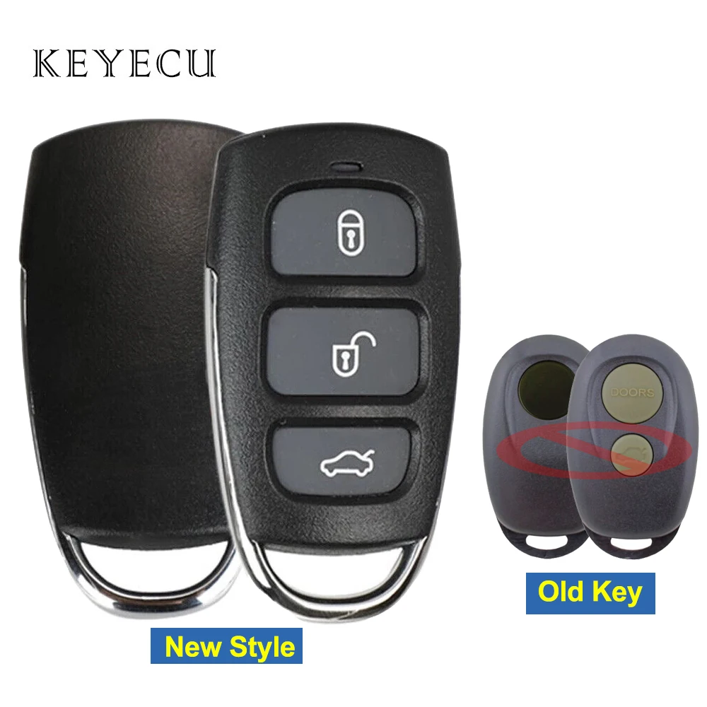 

Keyecu Upgraded Remote Car Key Fob 1 / 2 Buttons 303MHZ for Toyota Camry Avalon Prado Landcruiser Corolla Hilux MR2